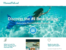 Tablet Screenshot of mermaidtails.net